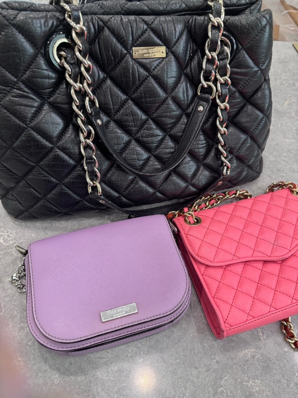 Designer Bag Bundle LOT: Kate Spade(2), Rebecca Minkoff (1) - Picture 2 of 8